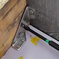 Support d'angle multifonction en acier inoxydable, support triangulaire, outil de quincaillerie, outils de travail du bois