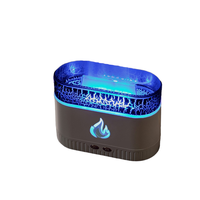 Diffuseur d'arômes à flamme à prix d'usine, humidificateur ultrasonique USB avec diffuseur d'huiles essentielles, capacité 200 ml, bruit <36 dB, usage domestique