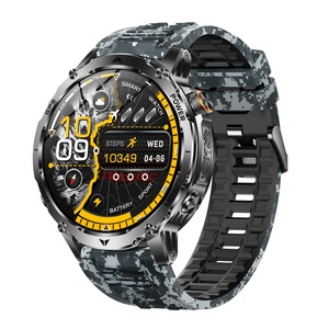 AK102 Rugged Outdoor Smart Watch with GPS Track Recording Altimeter Barometer BT Call 1000mAh Big Battery 1.7" HD Screen - Product Image 1