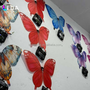 LEDA Décoration de mariage romantique, lumières papillon automatiques, lumières LED papillon volant pour la décoration de fêtes et d'événements de mariage - Product Image 5