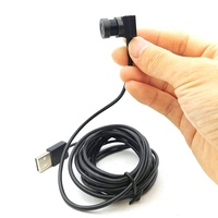 Module de caméra USB sans distorsion 1080P Full HD MJPEG 30fps Haute vitesse Mini CCTV Linux UVC Webcam Mini caméra de surveillance