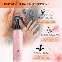Brume Parfumée Végétalienne Marque Privée Longue Tenue et Légère pour Cheveux, Adaptée aux Femmes et Cheveux Bouclés