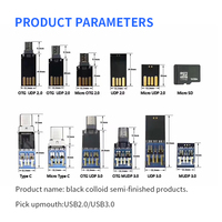 Kdata Factory Grosir Flashdisk 2.0 3.0 8gb 16gb 32gb 64gb PCBA Memory Stick Disk USB Flash Drive Chip UDP