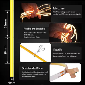 Precio al por mayor COB LED 4MM 5/12v/24V 6500K conmutador de color para habitación y paisaje con WIFI - Product Image 4