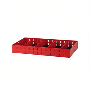 Plateau de rangement d'outils Rcc1 5003, organisateur en métal rouge pour utilisation dans un armoire de travail - Product Image 2