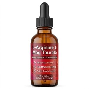 Formule Personnalisée L-Arginine <span class=keywords><strong>Magnésium</strong></span> Taurate en Gouttes Liquides – Soutien Cardiaque, Musculaire et Circulatoire – Faible MOQ – Producteur Professionnel - Product Image 1
