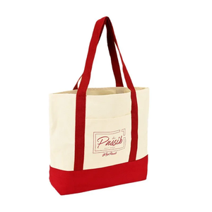 Sac fourre-tout en toile de coton écologique, vente en gros, lot en vrac pour les courses et l'épicerie - Product Image 3