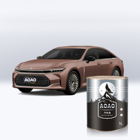 Peinture de finition automobile en polyuréthane liquide AOAO pour la réparation de carrosserie