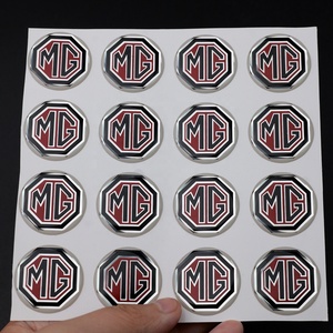 Pegatinas de Resina Epoxi 3D Personalizadas, Forma Personalizada, Purpurina, Gel Transparente, Pegatinas Decorativas de Resina en Forma de Domo, Impermeables - Product Image 4