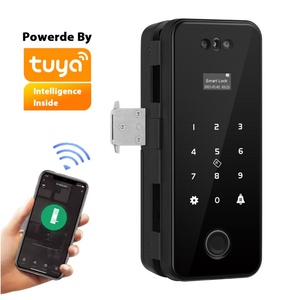 Cerradura Inteligente para Puerta de Vidrio con Reconocimiento Facial, Huella Dactilar, Wifi y RFID, Compatible con la Aplicación Tuya - Product Image 2