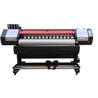 KY-JET Eco solvant imprimante grand Format équipement 1.9M extérieur Eco solvant imprimante avec deux DX5 XP600 DX7 5113 tête