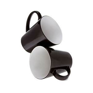 Tùy chỉnh DIY Logo 12oz <span class=keywords><strong>Latte</strong></span> thay đổi màu Mug thăng hoa trống truyền nhiệt tráng 12oz hình nón gốm ma thuật cốc cà phê - Product Image 4