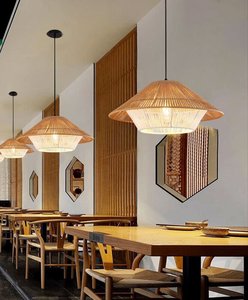 <strong>Lampshade</strong> <strong>Frame</strong> <strong>Wire</strong> with Paper Rope Weave Handmade Lamp Shades &amp; Covers From China <strong>Manufacturer</strong> Hanging Ceiling Decor <strong>Lampshade</strong> - Product Image 2