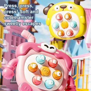 Tương Tác Cầm Tay Nhự<span class=keywords><strong>a</strong></span> Whack Một Nốt Ruồi Trò Chơi Giáo Dục Đồ Chơi Cho <span class=keywords><strong>3</strong></span> Để 4 Năm Tuổi Tăng cường Tay Mắt Phối Hợp Cho Trẻ Sơ Sinh - Product Image 2