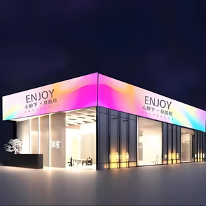 Tùy Chỉnh Nhôm Modular Không Khung LED Hộp Đèn Chống Bụi Thân Thiện Với Môi 5000 Lumens Vải Đầy Màu Sắc Triển Lãm Ngoài Trời Hiển Thị - Product Image 2