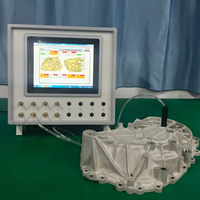 Aluminum Housing Air Gauge 1μm Accuracy IP55 Protection 10" Touch Screen Countertop Measuring Tool for Workshop Testing