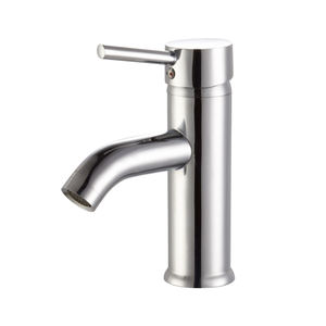 Robinetterie sanitaire économique, robinet <span class=keywords><strong>de</strong></span> lavabo en cuivre <span class=keywords><strong>de</strong></span> style pilier - Product Image 1
