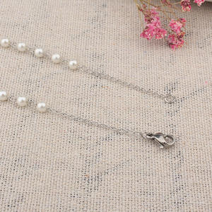 Long Collier Chapelet Perle en Acier Inoxydable Vierge <span class=keywords><strong>Marie</strong></span> Croix Jésus <span class=keywords><strong>Divine</strong></span> Miséricorde - Product Image 4