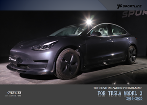Factory OEM ODM High Quality Dry Carbon Car Body Parts for Tesla <strong>Model</strong> <strong>3</strong> Carbon Fiber Body Kit - Product Image 5