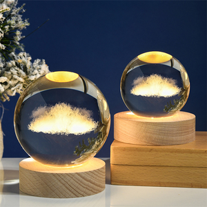 Novedades <strong>2023</strong> Cadeau 3D Galaxy Crystal Ball Night Light Gifts &amp; Crafts Graduation Gifts Child Students <strong>Novelty</strong> Gifts - Product Image 5