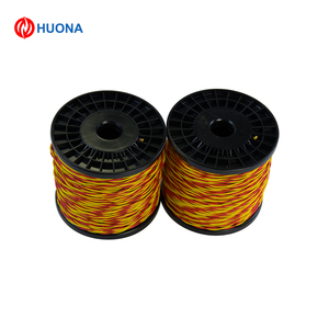 고품질 K 타입 열전대 연장 케이블 400 ℃   온도 센서용 유리섬유 절연 전선 - Product Image 3