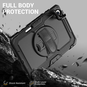 <span class=keywords><strong>Housse</strong></span> de protection d'écran pour Samsung <span class=keywords><strong>Galaxy</strong></span> <span class=keywords><strong>Tab</strong></span> S11 2025 X730 X760 X765B bandoulière intégrée 360 support rotatif - Product Image 5