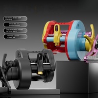 Système de freinage électronique à commande numérique, moulinet à tambour spécial Rush 5.2, rapport de vitesse 1, main gauche