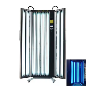 Cabina de cuerpo completo, fototerapia UV, máquina de tratamiento de eccema de vitiligo, psoriasis, 311nm - Product Image 5