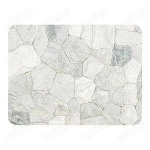 Tapis de comptoir de cuisine en terre de diatomée 40x30 cm, motif marbre, absorbant, avec pieds en silicone, design durable - Product Image 4