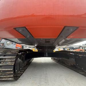 รถขุดตีนตะขาบฮิตาชิ รุ่น Zaxis 240 สีแดง อุปกรณ์ก่อสร้างระบบไฮดรอลิก มือสอง - Product Image 6