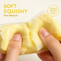 Jouet Squishy en PU en forme de bâton de beurre croustillant, à remontée lente, anti-stress, à presser, pour enfants et adultes