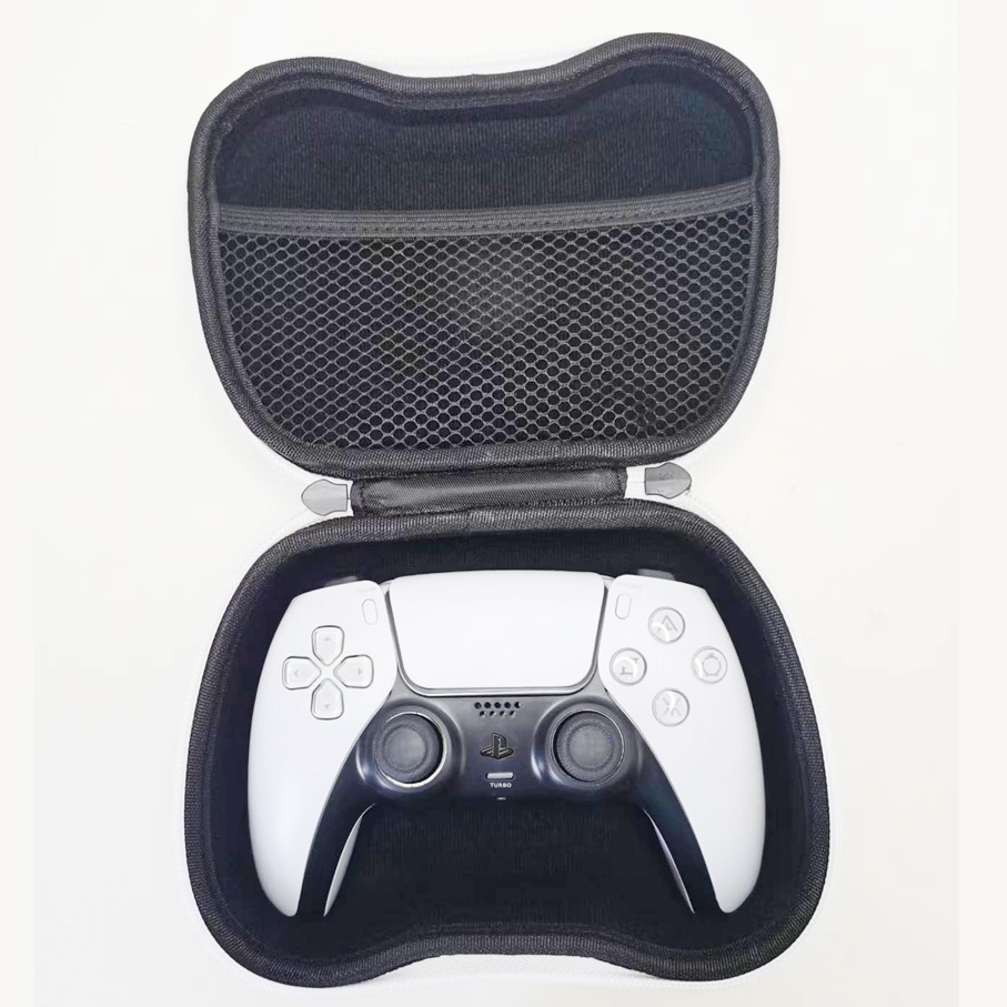 <strong>Custom</strong> Protective Game <strong>Console</strong> Case for <strong>PS4</strong> <strong>Controller</strong> Storage Bag Travel Case <strong>Shell</strong> Cover EVA Bag for PS5 <strong>Console</strong> <strong>Controller</strong>