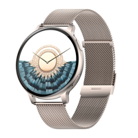 Reloj inteligente S53 de lujo, pantalla táctil completa de 1,39 pulgadas, reloj inteligente de moda para mujer, rastreador de actividad física IP68, reloj inteligente resistente al agua para mujer