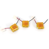Baterai Lipo Tipis Kecil Bersertifikasi IEC CE MSDS 3.7V 40mah 50mah 501010 untuk Pelacak Hewan Peliharaan