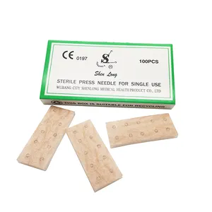 Buy Now 100Pcs Ear Acupuncture Needle Disposable Press Needle Sticker Acupuncture Skin Needle Massage Relaxation