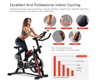 Vélo d'exercice commercial et domestique pour salle de sport, équipement de fitness intérieur avec courroie ABS et chaîne, vente en gros