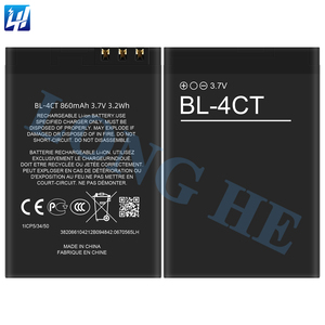 Batería de Repuesto Compatible de Bajo Precio, Recargable, de Iones de Litio de 3.7V y 860mah, Modelo Gb T18287 para Teléfono <span class=keywords><strong>Celular</strong></span> BL-4CT - Product Image 3
