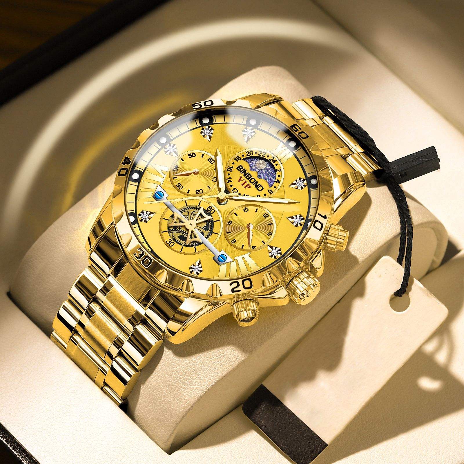 All gold-gold surface