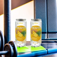 Oem Fruitige Frisdrank Koolzuurhoudende Drank Vulmachine 2025 Nieuwe Fles/Doos Verpakking Ananas Gearomatiseerde Mousserende Drank Voor Groothandel
