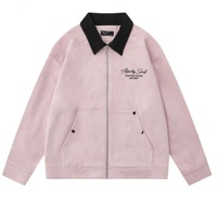 Veste de ski longue tissée respirante pour femme, style streetwear, personnalisée, en velours de canard, type trucker, bomber Detroit, en coton, pour l'extérieur et l'automne