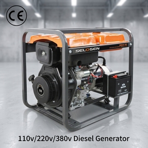 3-20KVA Prime Silent 3 Phase 20 Kva 6kW Three 400V Start 6900S-3 3kW-5kW Portable <b>Generator</b> -- Compact & - Product Image 2