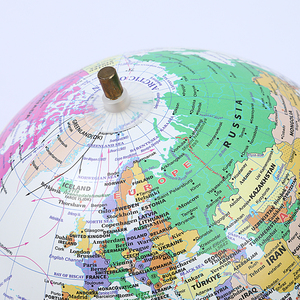 Globo Terráqueo Educativo para Escuelas, Origen Henan, China, Modelo Vintage de Recursos Mundiales - Product Image 3