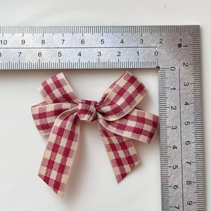 Hot Selling Exquisite Vintage Temperament Red Bowknot Hairpin Fashion Light Luxury Design Women's Hairpins Wholesale Jewelry - Product Image 5