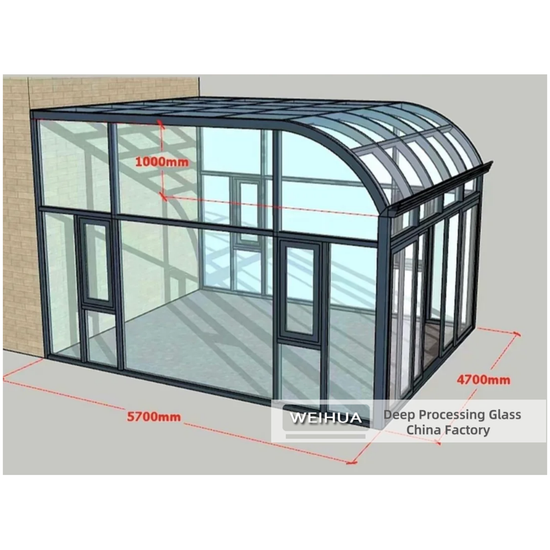 Large Scale Durable Double Glazing Insulated