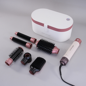 Spazzola ad Aria Calda Multifunzione <span class=keywords><strong>ENZO</strong></span> 6 in 1, Silenziosa, Magica per Arricciare e Lisciare i Capelli con Rotazione Automatica - Product Image 5