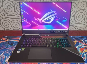 โน้ตบุ๊คคอมพิวเตอร์รุ่นดั้งเดิม AS-US Strix 6 Plus G733ZX RTX3070ti RGB Backlit รุ่นที่ 12 I9 คีย์บอร์ดภาษาอังกฤษ 144Hz 16GB 10th G - Product Image 1