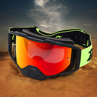 Lunettes de moto BAOLIDEN JRF002 ventilées, légères, résistantes aux chocs, système d'aération amélioré, protection UV400, réglables