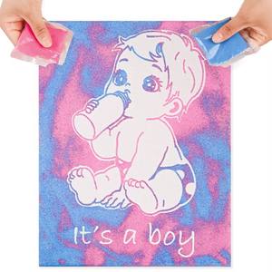 Papier magique coloré pour révélation du sexe, utilisation intérieure, art du sable, Nouvel An, baby shower, <span class=keywords><strong>annonce</strong></span> de <span class=keywords><strong>grossesse</strong></span>, fait main - Product Image 4