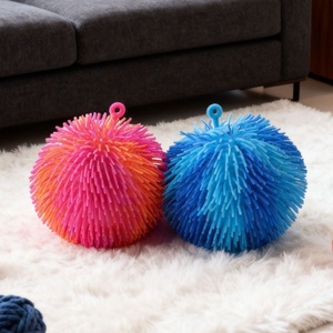 Balle anti-stress lumineuse et moelleuse pour enfants de 7 à 14 ans, petits cadeaux de stand de rue, vente en gros - Product Image 4