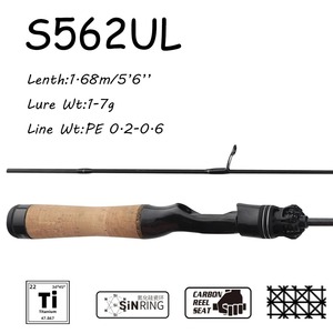 <span class=keywords><strong>Canne</strong></span> <span class=keywords><strong>à</strong></span> <span class=keywords><strong>pêche</strong></span> FISHINGFANS PERFORMER pour <span class=keywords><strong>truite</strong></span>, 2 brins, action rapide, porte-<span class=keywords><strong>moulinet</strong></span> en carbone pour spinning, <span class=keywords><strong>pêche</strong></span> <span class=keywords><strong>à</strong></span> la carpe en lac, éjection en courant, ultralégère - Product Image 2